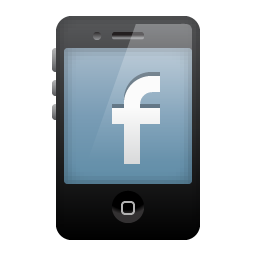 256x256 Facebook, Mobile Icon
