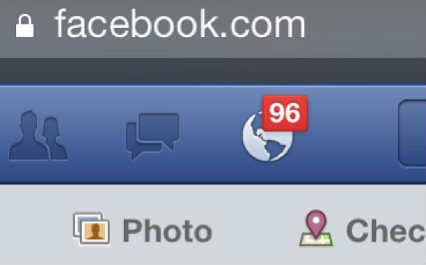 Facebook Notification Icon