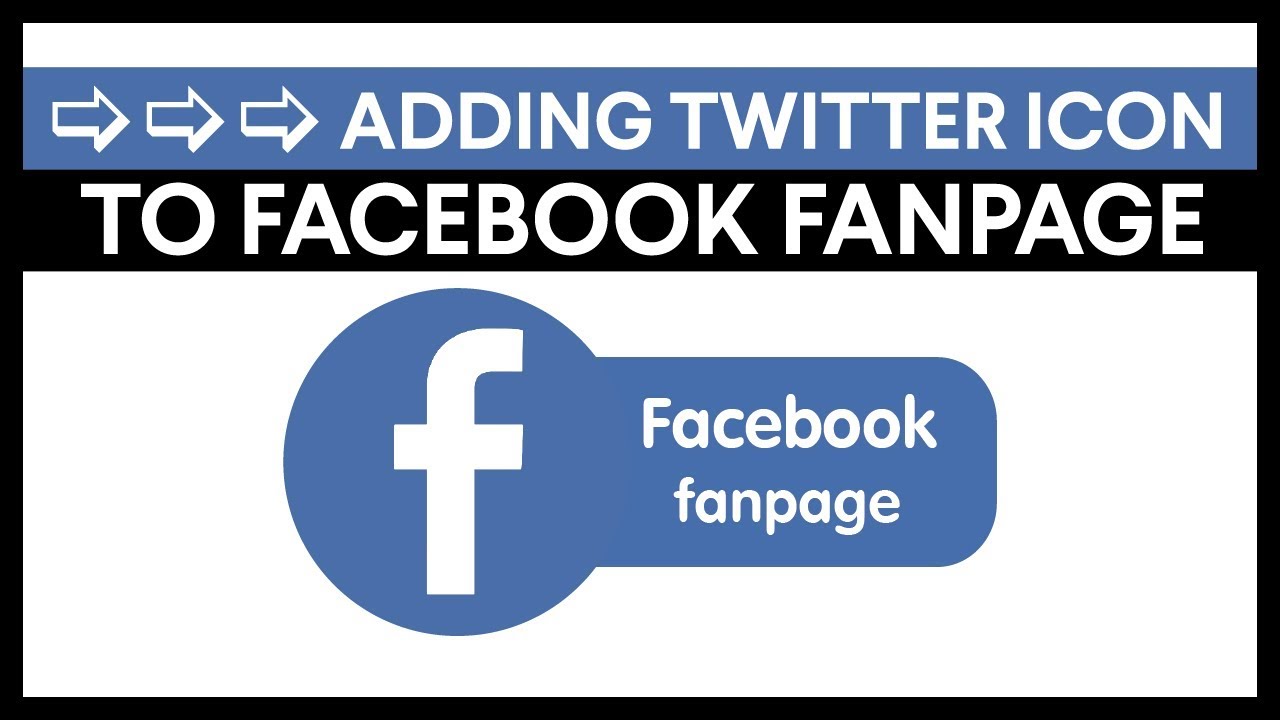 1280x720 How To Add A Twitter Icon To Your Facebook Fan Page