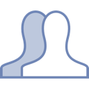 128x128 Facebook Friends Logo Png Images
