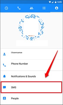 214x355 How To Read Send Sms From Facebook Messenger On Android