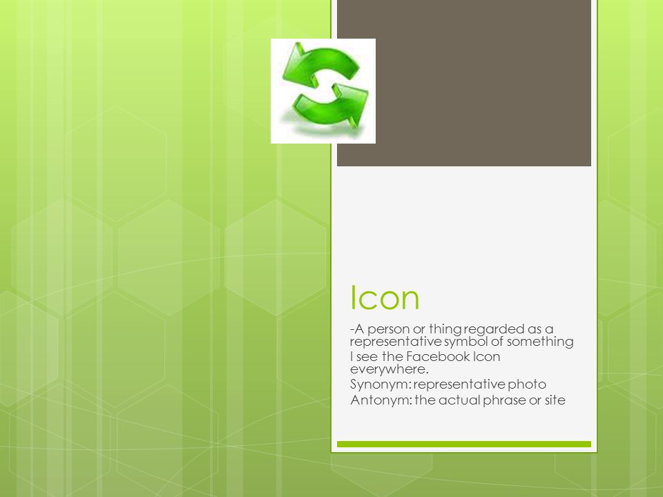 960x720 Icon A Person Or Thing Regarded As A Representative Symbol