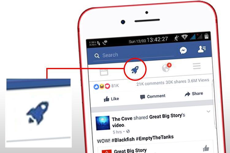 750x500 What Is The Rocket Icon On Facebook Mysterious Symbol Baffles