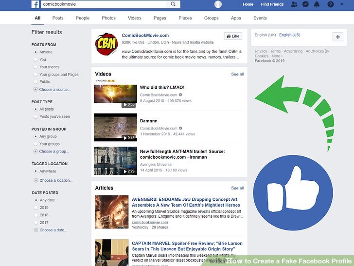 728x546 How To Create A Fake Facebook Profile