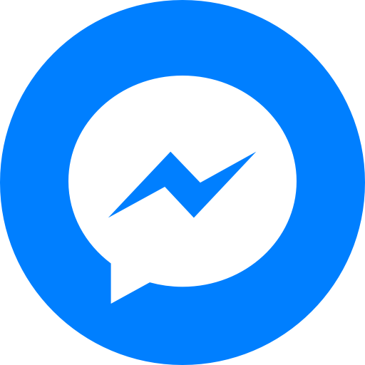 512x512 Circle, Facebook Messenger, Messenger, Round Icon, Social Icon Icon