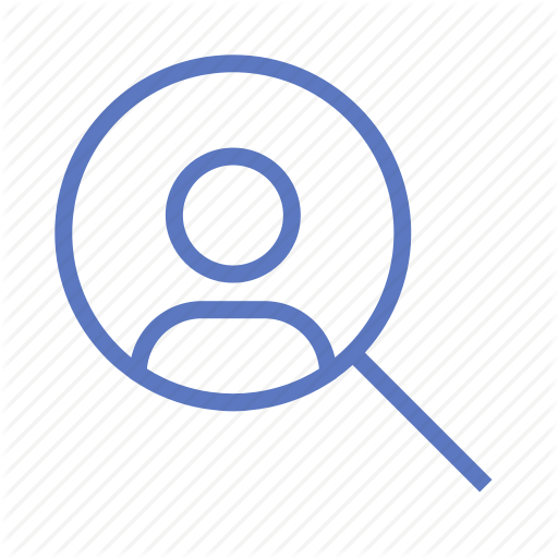 512x512 Facebook, Search Friend Icon