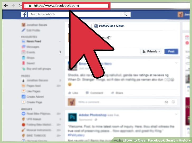 728x545 How To Clear Facebook Search History Steps