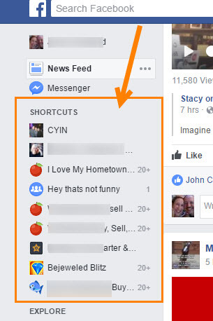 305x458 How To Edit Facebook Homepage Shortcuts Daves Computer Tips