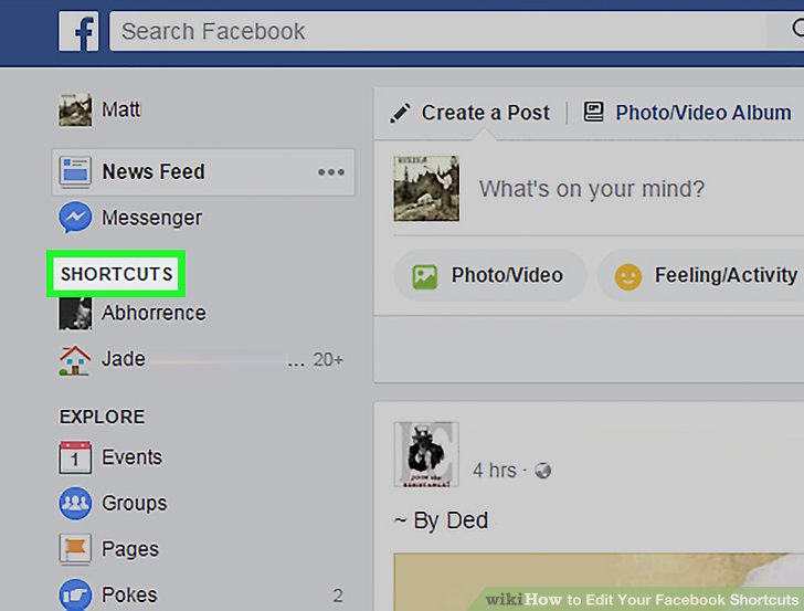 728x553 How To Edit Your Facebook Shortcuts Steps