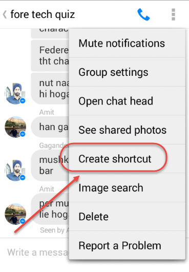 369x531 Add Person Or Group Facebook Chat Shortcuts On Android Home Screen