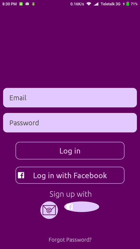 540x960 Customize Facebook Login Button