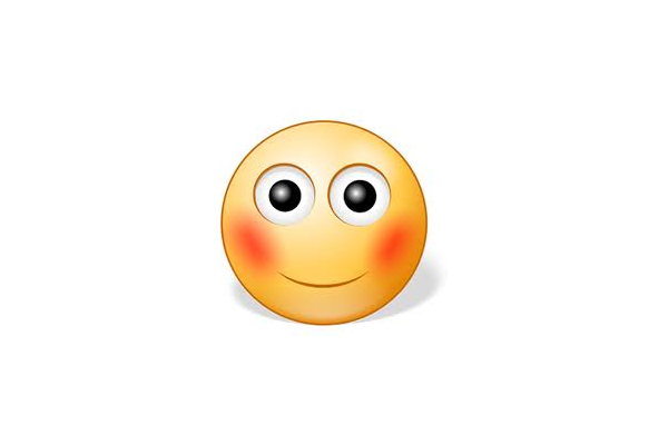 Make The Embarrassed Blushing Smiley Emoticon On Facebook 600x400 Make The Embarrassed Blushing Smiley Emoticon On Facebook