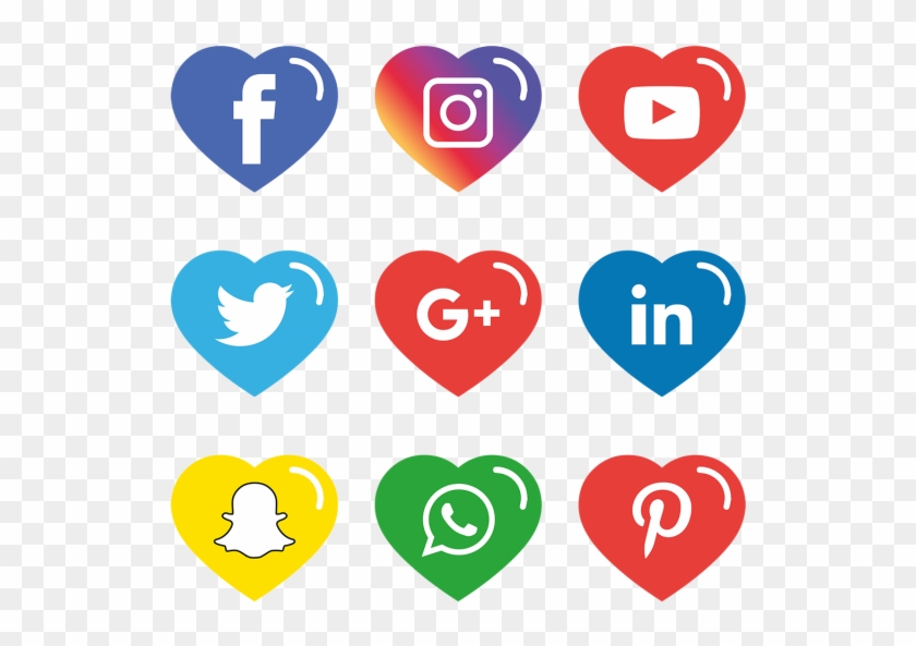 840x593 Social Media Icons Set, Social, Media, Icon Png