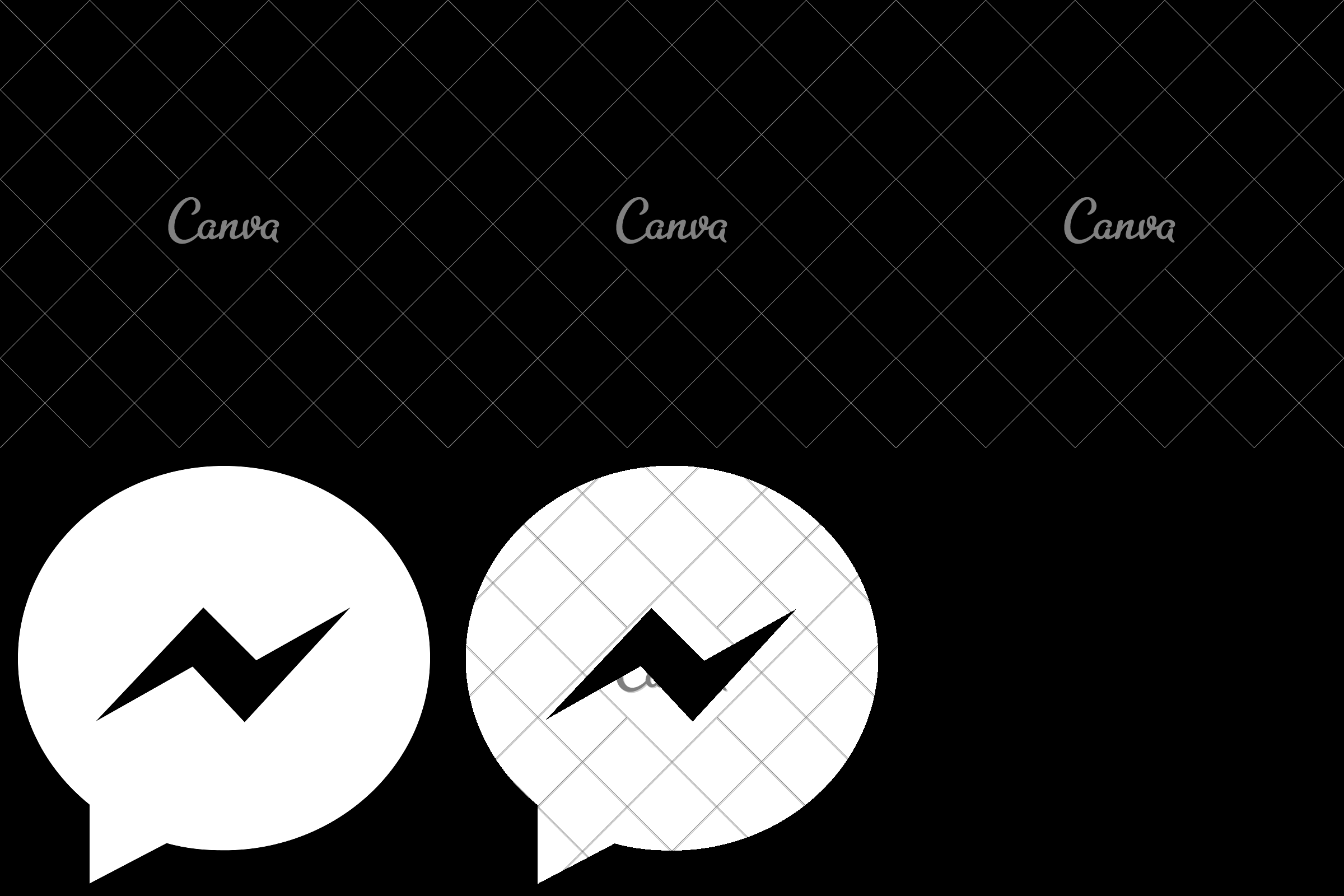 2400x1600 Facebook Messenger Social Media Icon