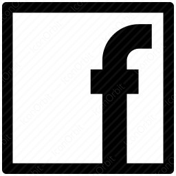 256x256 Facebook Square Icon