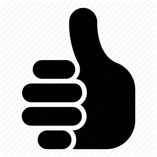 512x512 Best, Facebook, Grid, Hand, Noun, Project, Thumb Icon