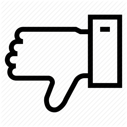 512x512 Dislike, Down, Facebook, Hand, Like, Thumb, Thumbsdown Icon