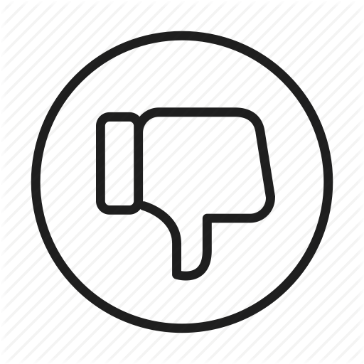 512x512 Dislike, Down, Facebook, Hand, Thumb, Thumbs Down Icon