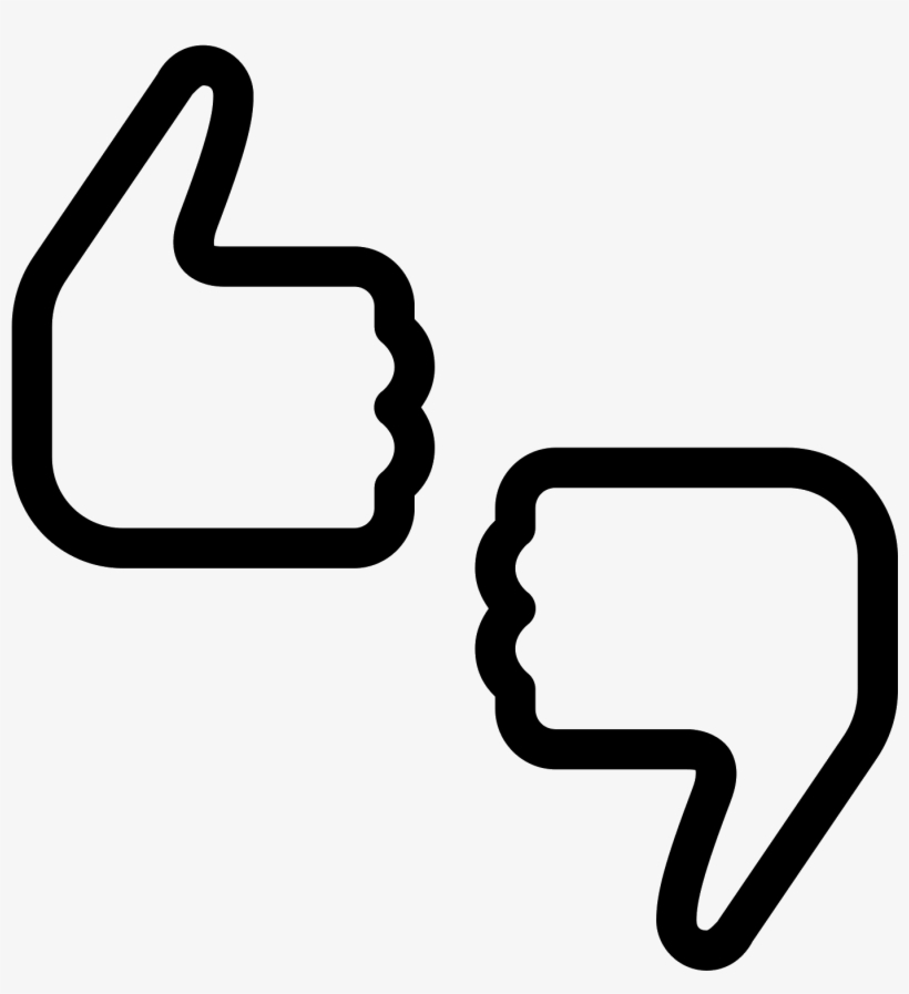 820x897 Facebook Like And Dislike Icon
