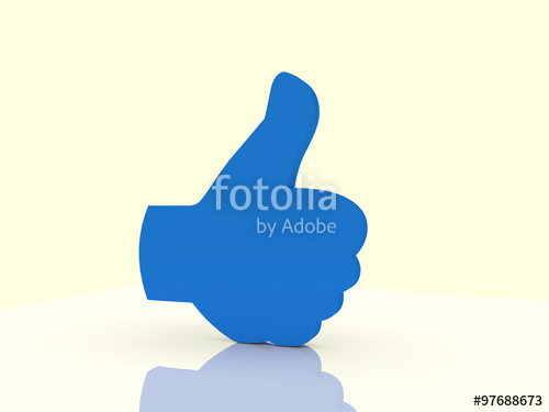 500x375 Facebook Thumbs Up Like Icon Stock Photo And Royalty Free