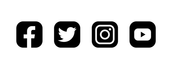 Facebook Twitter Youtube Icon at Vectorified.com | Collection of ...