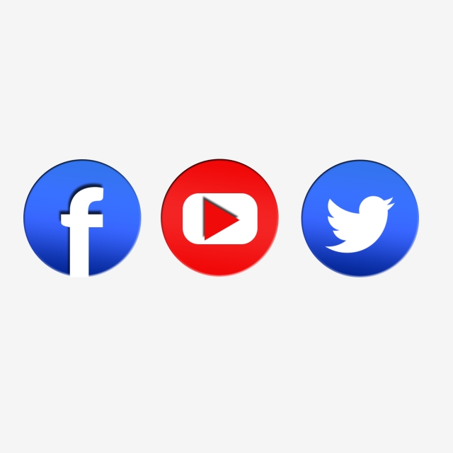 Facebook Twitter Youtube Icon at Vectorified.com | Collection of