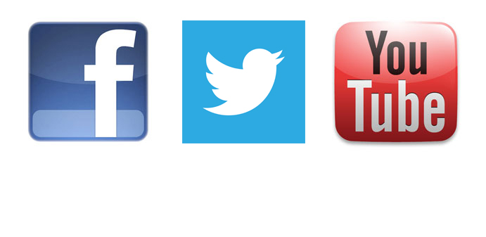 691x337 Social Media Facebook Twitter Youtube Icons Png Images