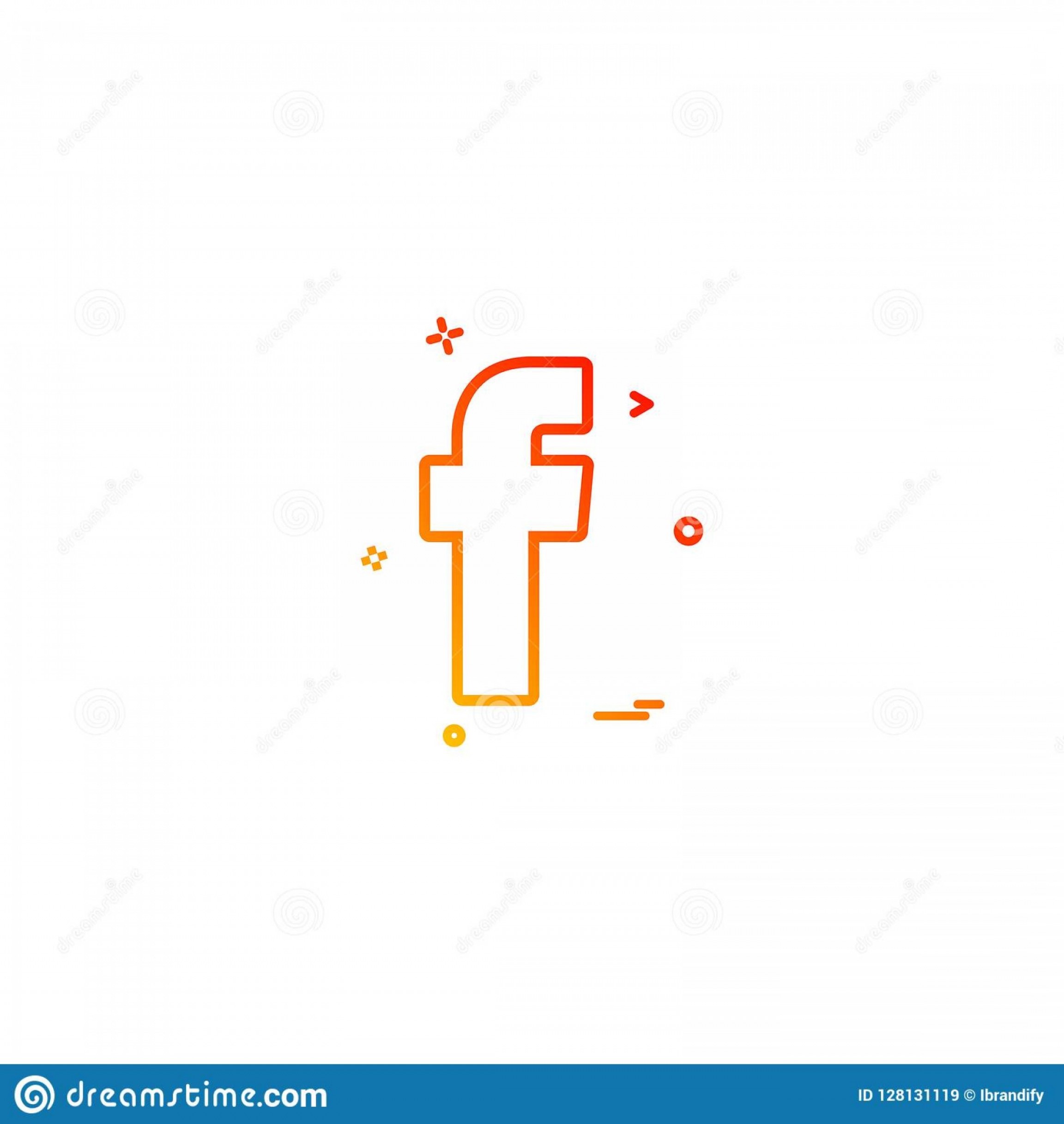 2304x2433 Facebook Social Icon Vector Design Illustration Best Print