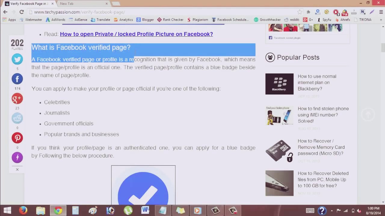 1280x720 How To Verify Facebook Page