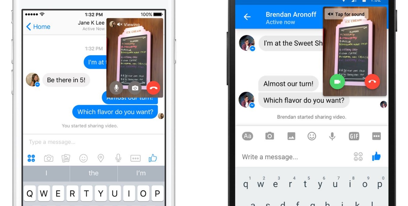 1347x679 Messenger Launches 'instant Video' For Video Calls On Steroids
