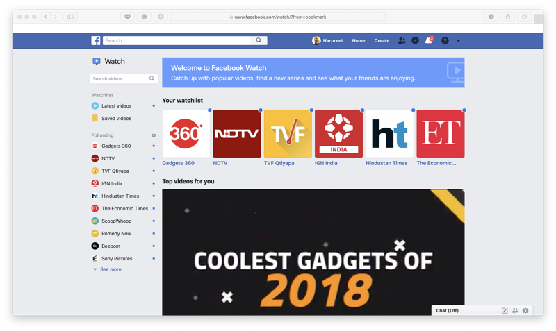 800x477 Facebook Watch Now Available Globally On Desktop And Lite App, Ad