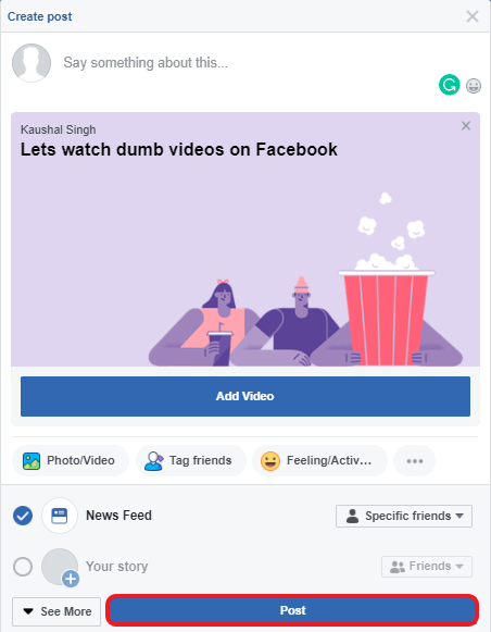 452x581 How To Watch Facebook Videos With Friends Techwiser