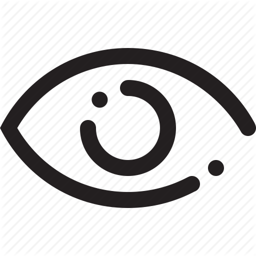 512x512 Eye, Look, Preview, See, View, Views, Watch Icon