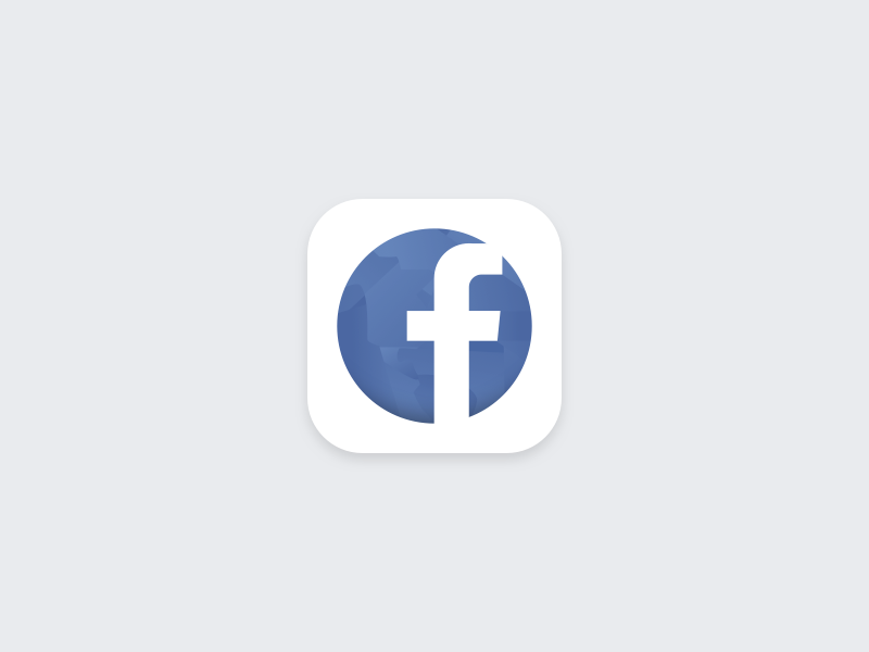 800x600 Facebook App Icon Concept