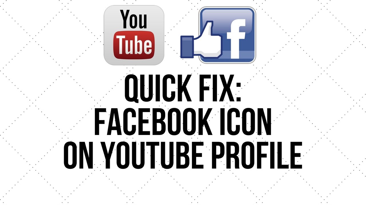 1280x720 Quick Fix Facebook Icon Not Showing On Youtube Header