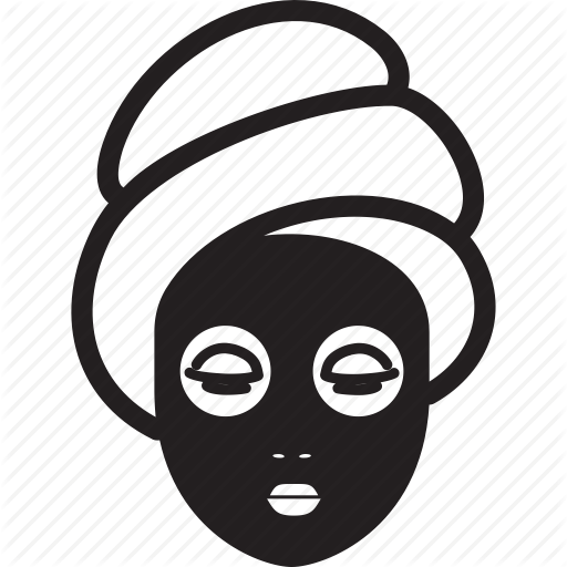 512x512 Beauty, Face, Mask, Spa, Towel, Woman Icon