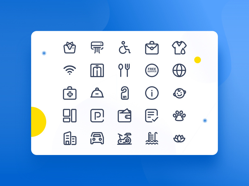 800x600 Hotel Facilities Icon