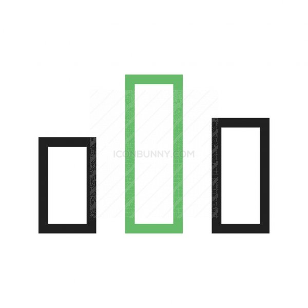 600x600 Ranking Factor Line Green Black Icon