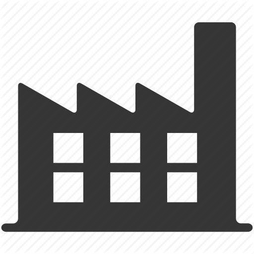 512x512 Building, Factory, Industrial, Industry, Production Icon