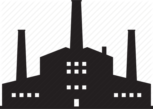 512x366 Building, Factory, Industry, Plant Icon