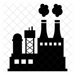 Factory Icon Of Glyph Style 256x256 Factory Icon Of Glyph Style