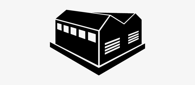 820x361 Industrial Building Vector