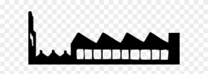 880x313 Skyline Clipart Factory