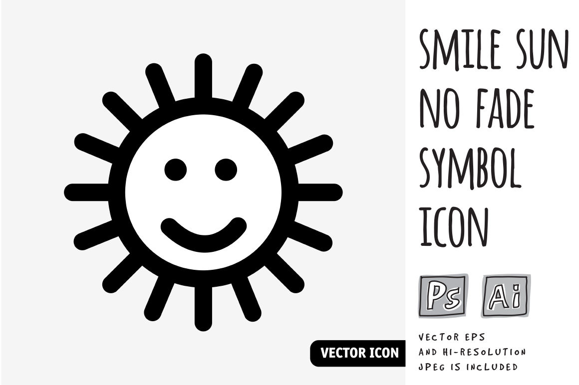 1160x772 Smile Sun No Fade Symbol Icon