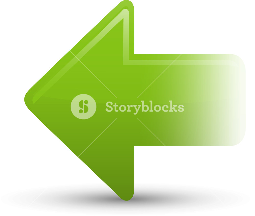 1000x849 Backward Arrow Fade Lite Communication Icon Royalty Free Stock