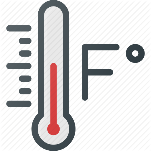 512x512 Degree, Fahrenheit, Forcast, Temperature, Weather Icon