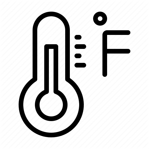 512x512 Fahrenheit, Forecast, Temperature, Weather Icon