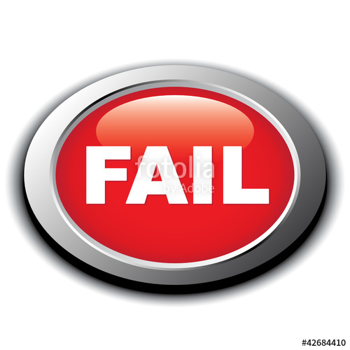 500x500 Fail Icon Stock Image And Royalty Free Vector On Fotolia