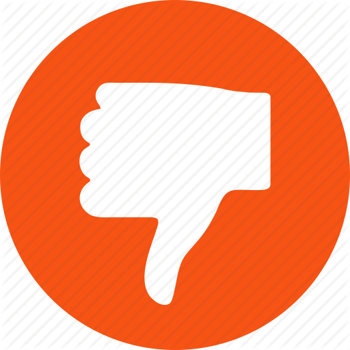 512x512 Bad Reputation, Cancel, Die, Fail, False, Negative Result, Thumb