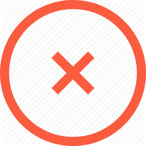 512x512 Crash, Error, Fail, Problem, Round, Shape Icon